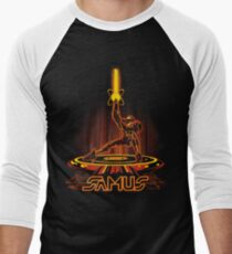 SAMTRON Men's Baseball ¾ T-Shirt