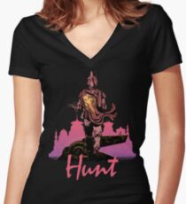 Hunt Women's Fitted V-Neck T-Shirt