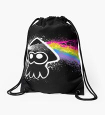 DARK SIDE OF THE SQUID Drawstring Bag