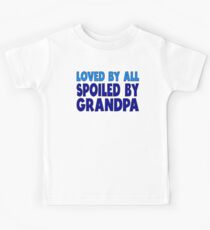 Spoiled By Grandpa Kids Tee