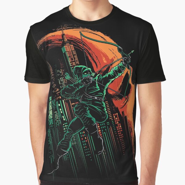 Green Vigilance Graphic T-Shirt