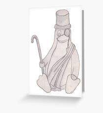 Tux the Penguin Greeting Card