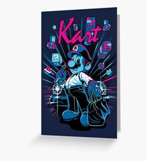 Kart Greeting Card