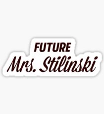 Future Mrs. Stilinski Sticker