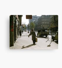Collins Street Milkman 19580102 0000 Canvas Print