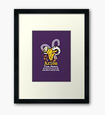 Aries The Ram Framed Print