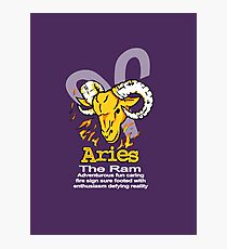 Aries The Ram Photographic Print