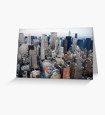 New York skyline Greeting Card