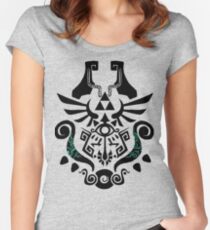 Legend of Zelda (mashup) Women's Fitted Scoop T-Shirt