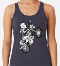 Women Who Ride - Dare Devil Racerback Tank Top