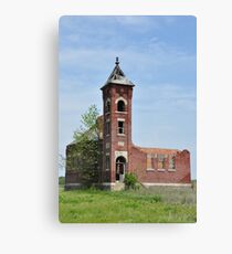 Old Brick Building Built 1913 Canvas Print