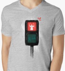 one does not simply jaywalk into mordor Men's V-Neck T-Shirt