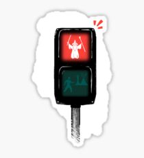 one does not simply jaywalk into mordor Sticker