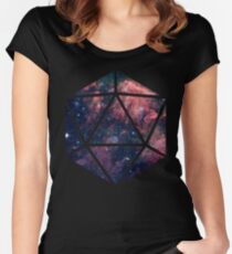 D20 Fairy Dust Women's Fitted Scoop T-Shirt