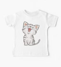 American Shorthair happy Baby Tee
