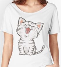 American Shorthair happy Women's Relaxed Fit T-Shirt