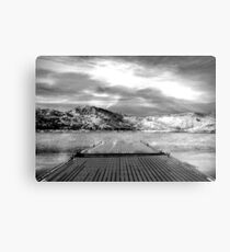 Evening at the Lake Metal Print