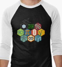 MATH! Men's Baseball ¾ T-Shirt