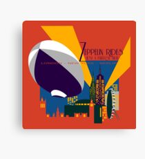 Zeppelin Rides are Just a Universe Away Canvas Print