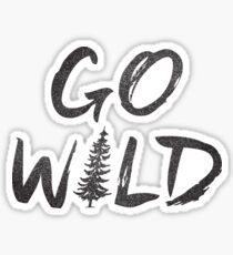 Go Wild Sticker