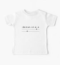 Birds on Power Baby Tee