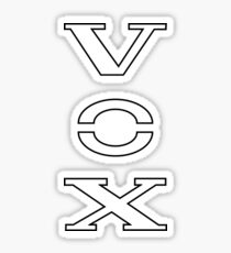 Vox Amp Sticker
