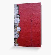 3/5 the undercover wall Greeting Card