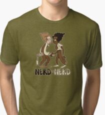 Nerd Vs Nerd Tri-blend T-Shirt