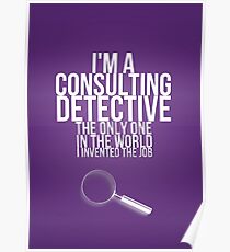 The Only Consulting Detective Poster