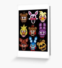 Five Nights Greeting Card