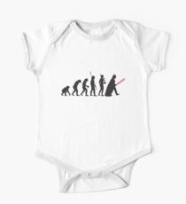 Human evolution Star wars One Piece - Short Sleeve