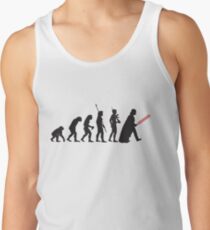 Human evolution Star wars Tank Top