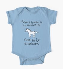 Time To Be A Unicorn One Piece - Short Sleeve