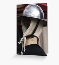 Traditional Helmet 2 Greeting Card