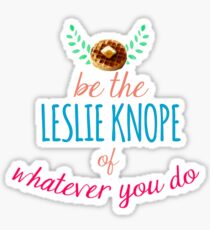 Team Leslie Knope Sticker
