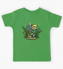 Zelda Wind Waker Forbidden Woods Temple Kids Tee