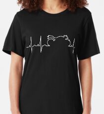 Motorcycle Life Line Slim Fit T-Shirt