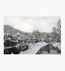 Takayama during Winter Photographic Print