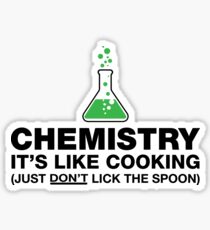 Pegatina Humor divertido, humor de la ciencia