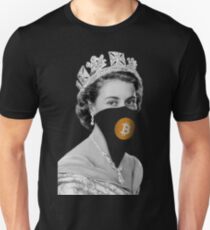 Queen Bitcoin Bandit Geek Unisex T-Shirt