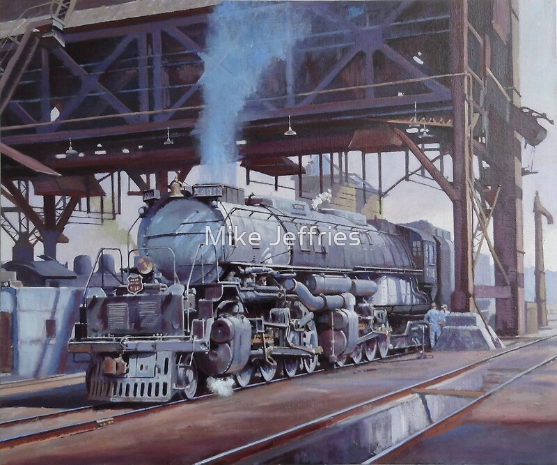 Union Pacific Big Boy Art Prints By Mike Jeffries Redbubble union-pacific-big-boy-art-prints-by-mike-jeffries-redbubble