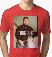 Throwback - Dwayne Johnson Tri-blend T-Shirt
