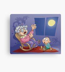 Horrible Story Canvas Print