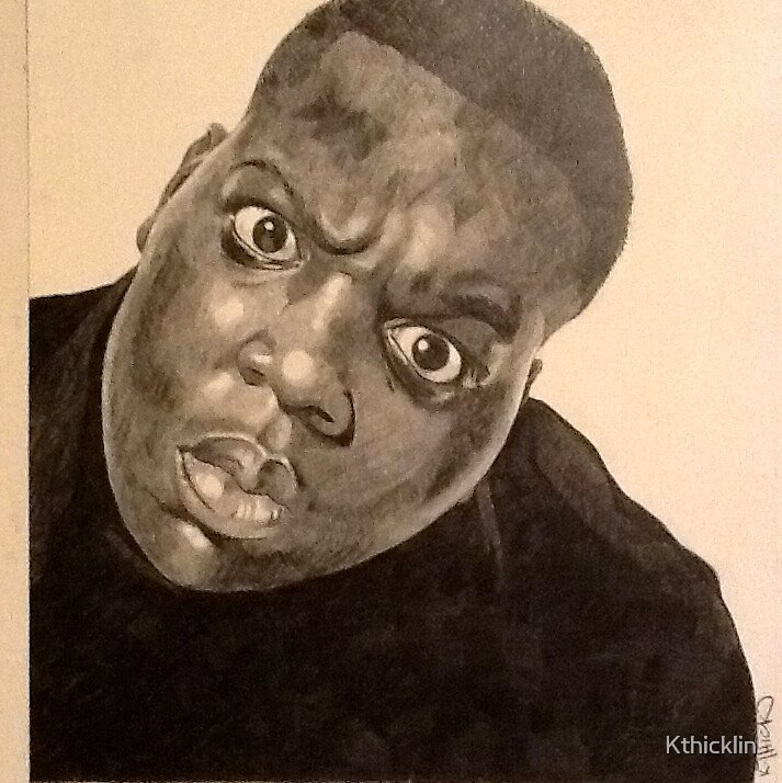 "Biggie Smalls is the Illest" by Kthicklin | Redbubble