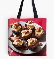 Coffee and pecan cupcakes Tote Bag