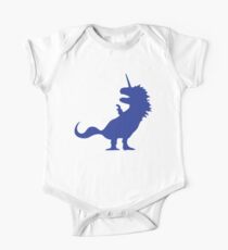 Einhorn T-Rex Baby Body Kurzarm