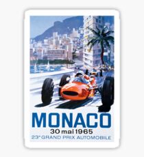 Monaco F1 Classic 1965 Sticker