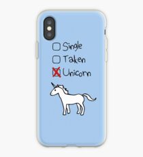 Single? Genommen? Einhorn! iPhone-Hülle & Cover