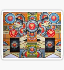 Urban Chestnut Collage Sticker