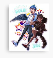 Regular Show - Nerd Team Canvas Print